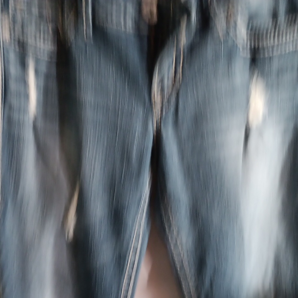 Womens Silver Y2K Jeans Blue Flare & Wide Leg Denim Distressed - Picture 11 of 13